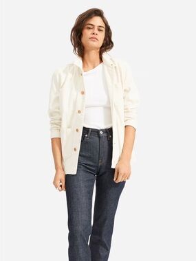 Everlane Bone / Ivory Chore Coat